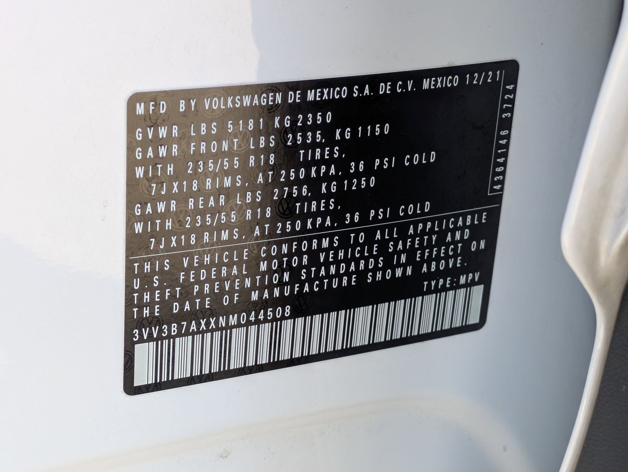 Used 2022 Volkswagen Tiguan SE image 22