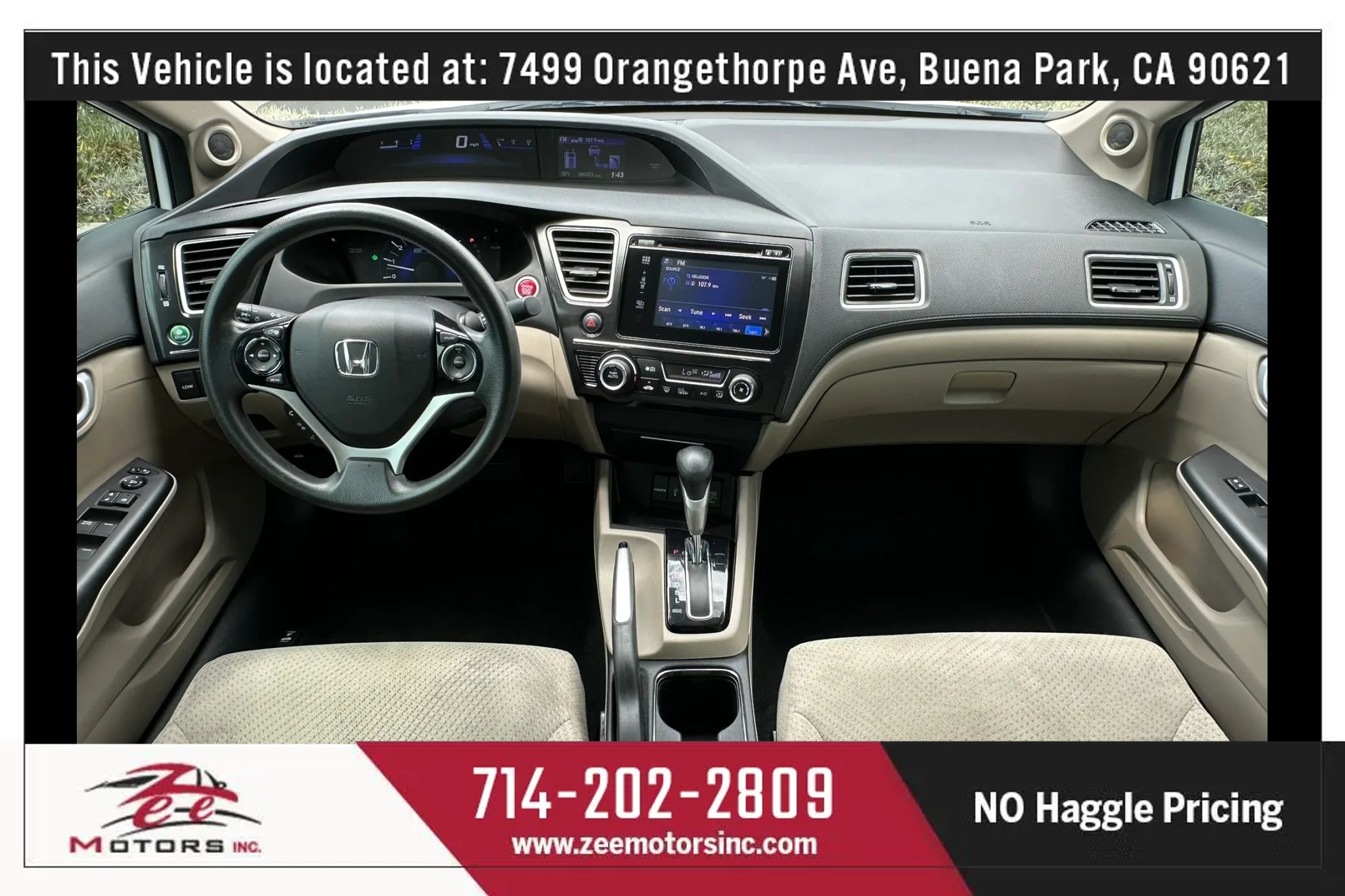 Used 2015 Honda Civic Hybrid Sedan image 18