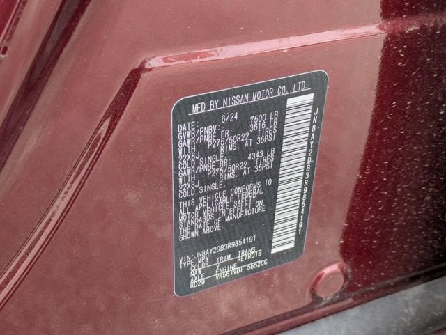 Used 2024 Nissan Armada Platinum w/ Captain's Chairs Package image 41