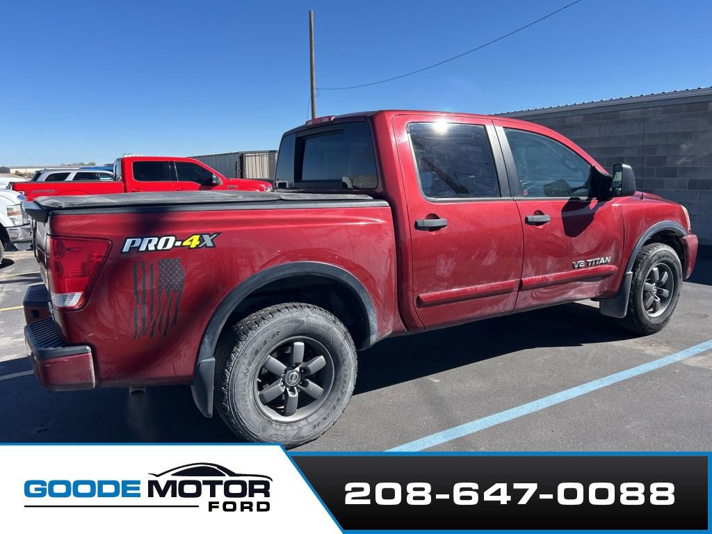 Used 2014 Nissan Titan PRO-4X AWD/4WD image 3