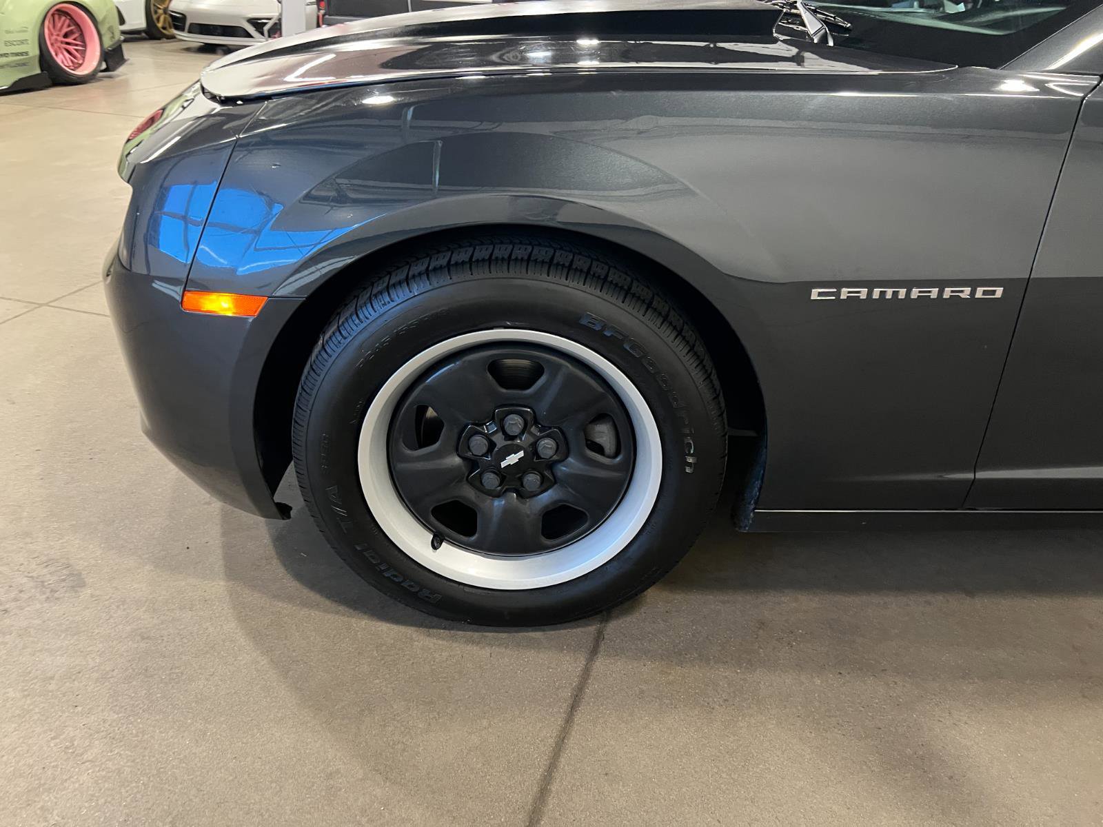 Used 2013 Chevrolet Camaro LS w/ Black Rally Stripe Package RWD image 32