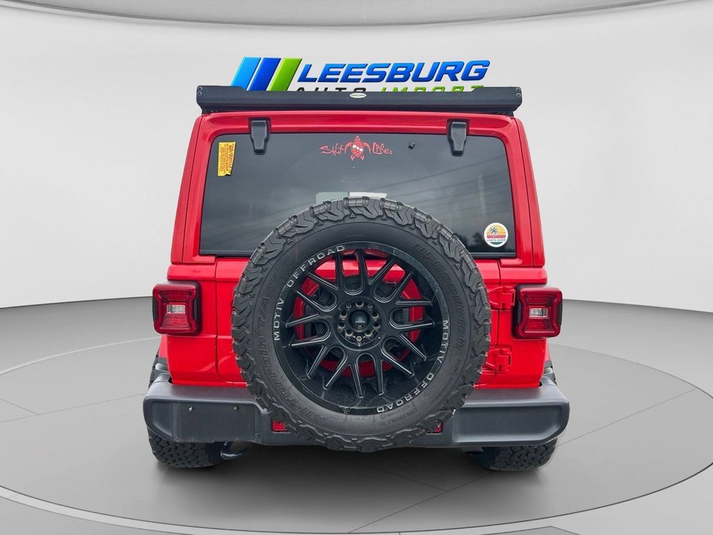Used 2019 Jeep Wrangler Unlimited Sahara w/ Cold Weather Group AWD/4WD image 7