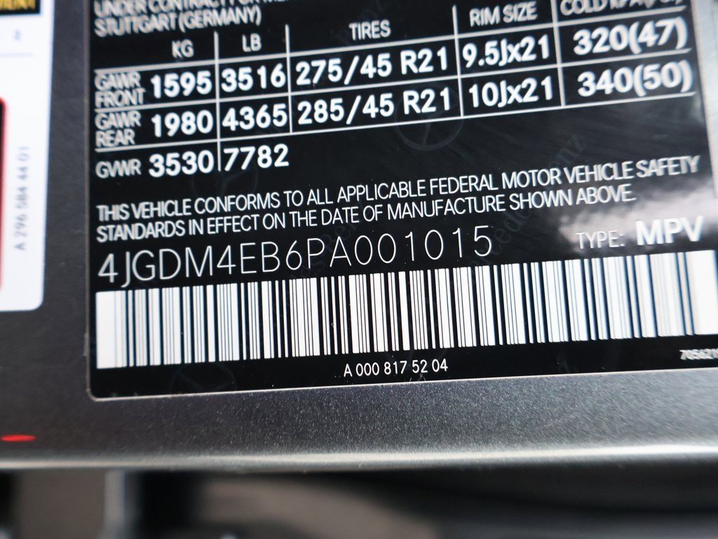 Used 2023 Mercedes-Benz EQS 580 4MATIC SUV image 41