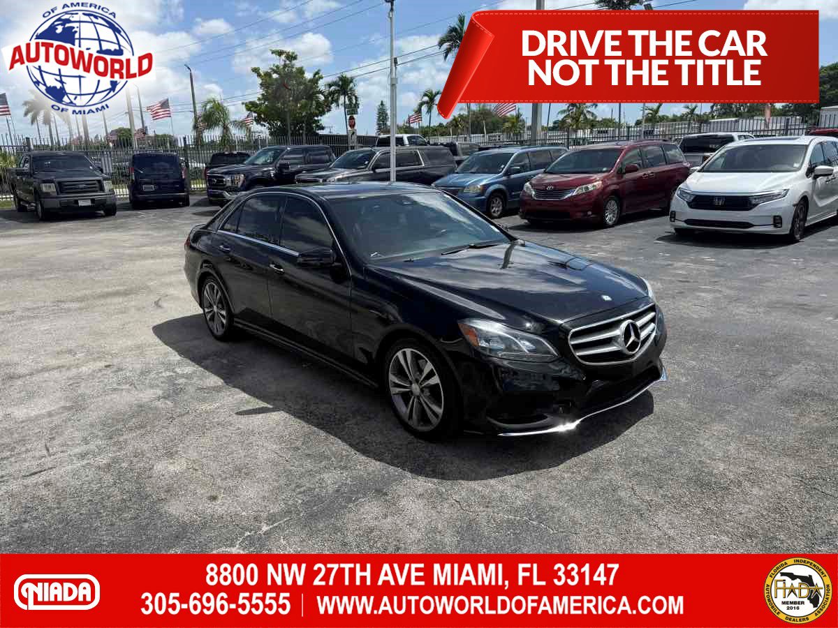 Used 2015 Mercedes-Benz E 350 4MATIC Sedan