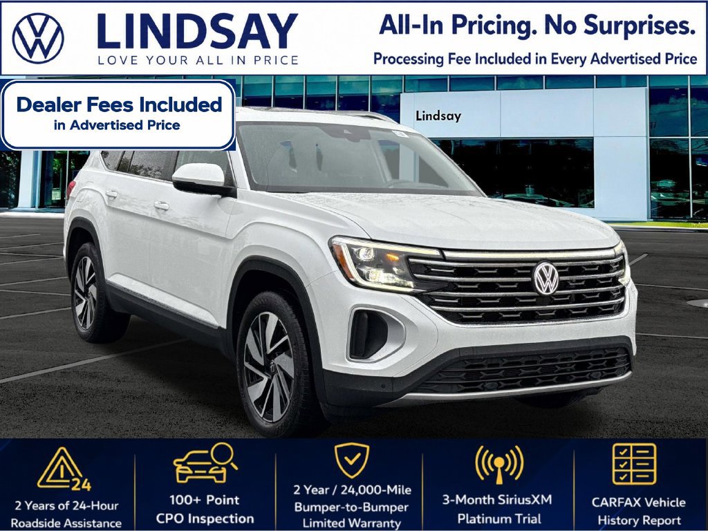Used 2025 Volkswagen Atlas SEL AWD/4WD image 1