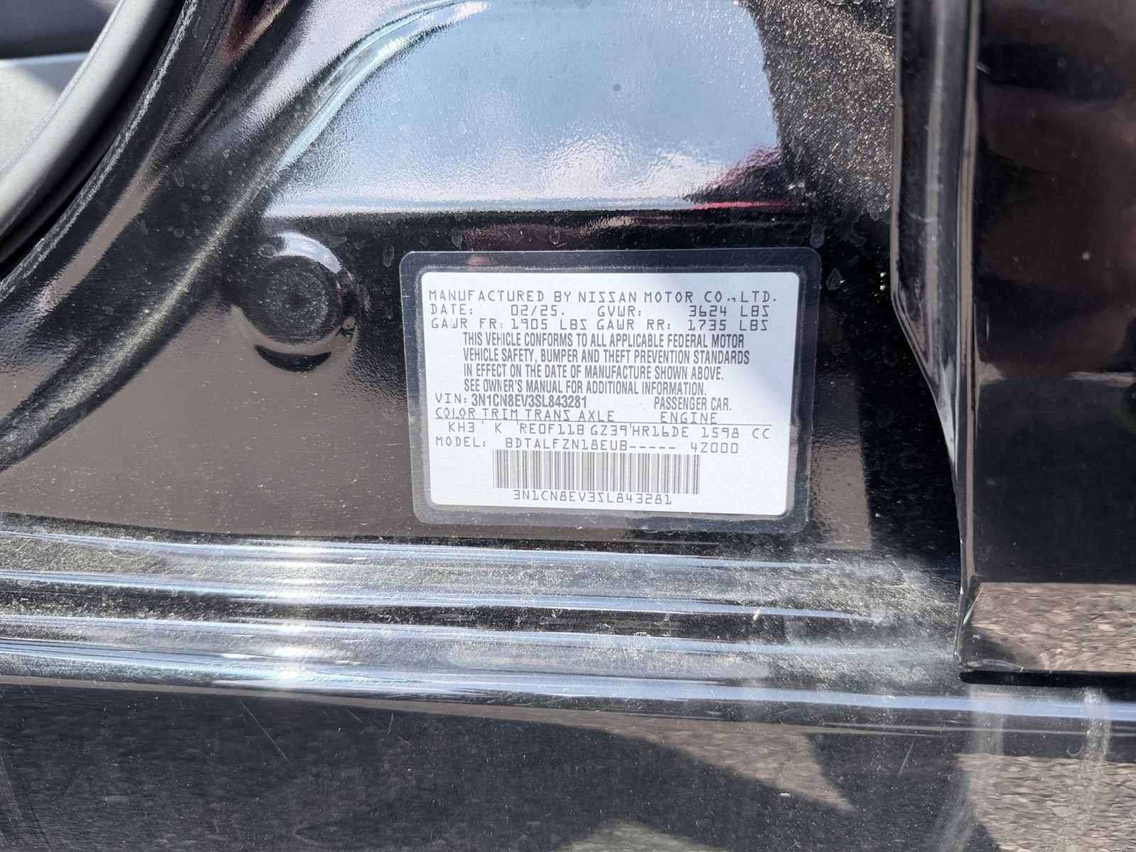 Used 2025 Nissan Versa SV FWD image 27