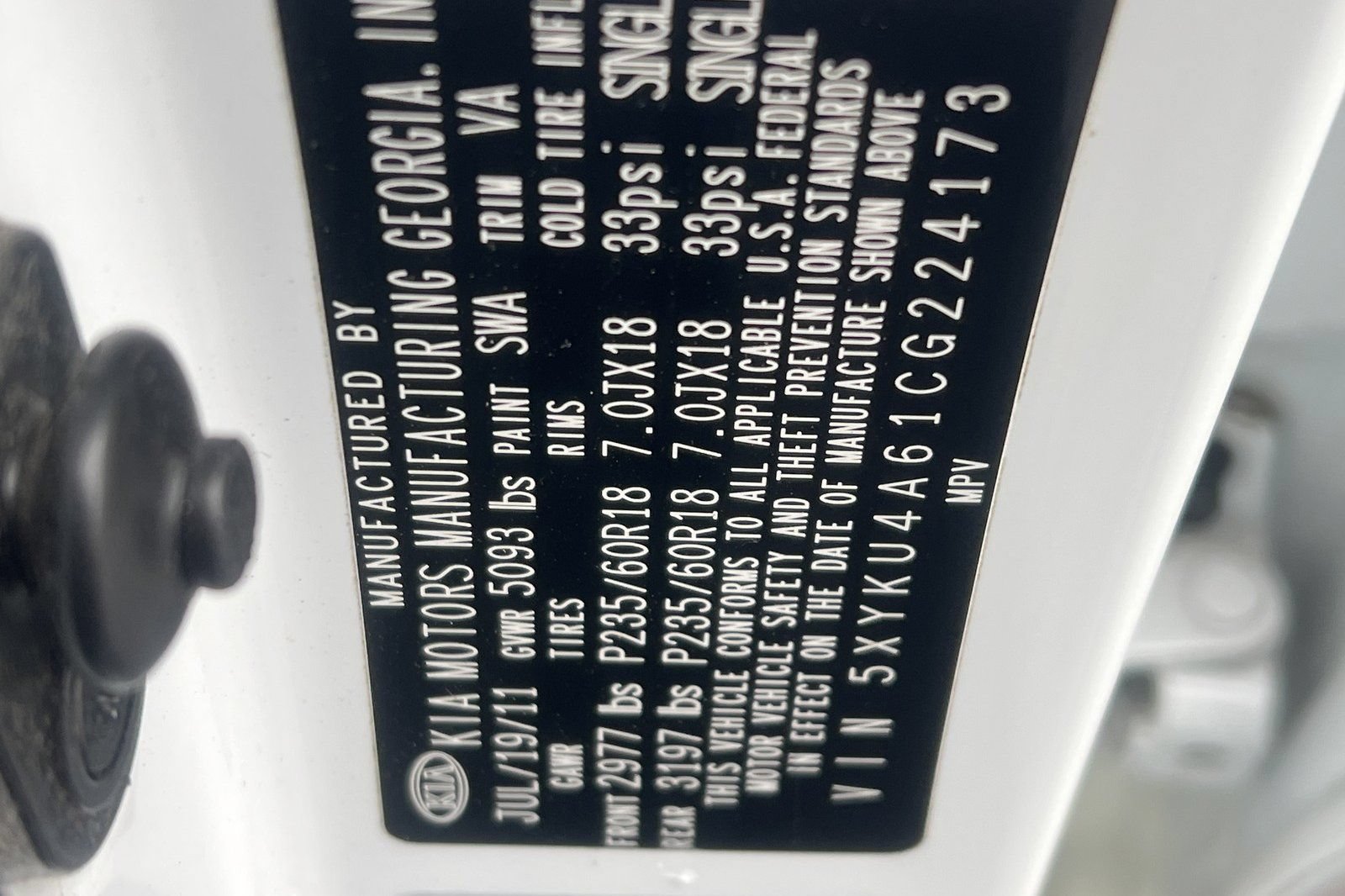 Used 2012 Kia Sorento EX w/ Premium Plus Pkg FWD image 29