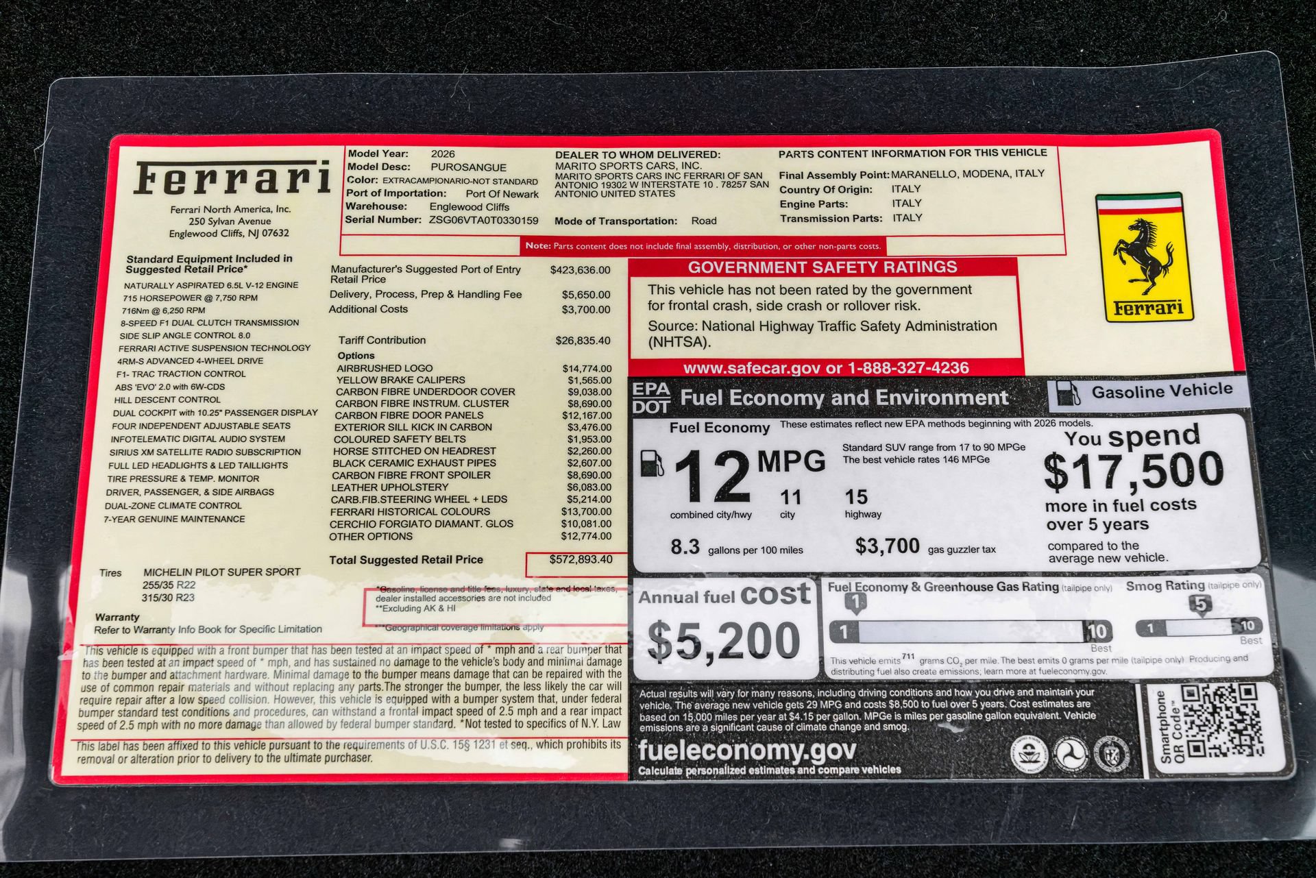 Used 2026 Ferrari Purosangue AWD/4WD image 29