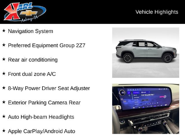 Certified 2024 Chevrolet Traverse Z71 AWD/4WD image 2