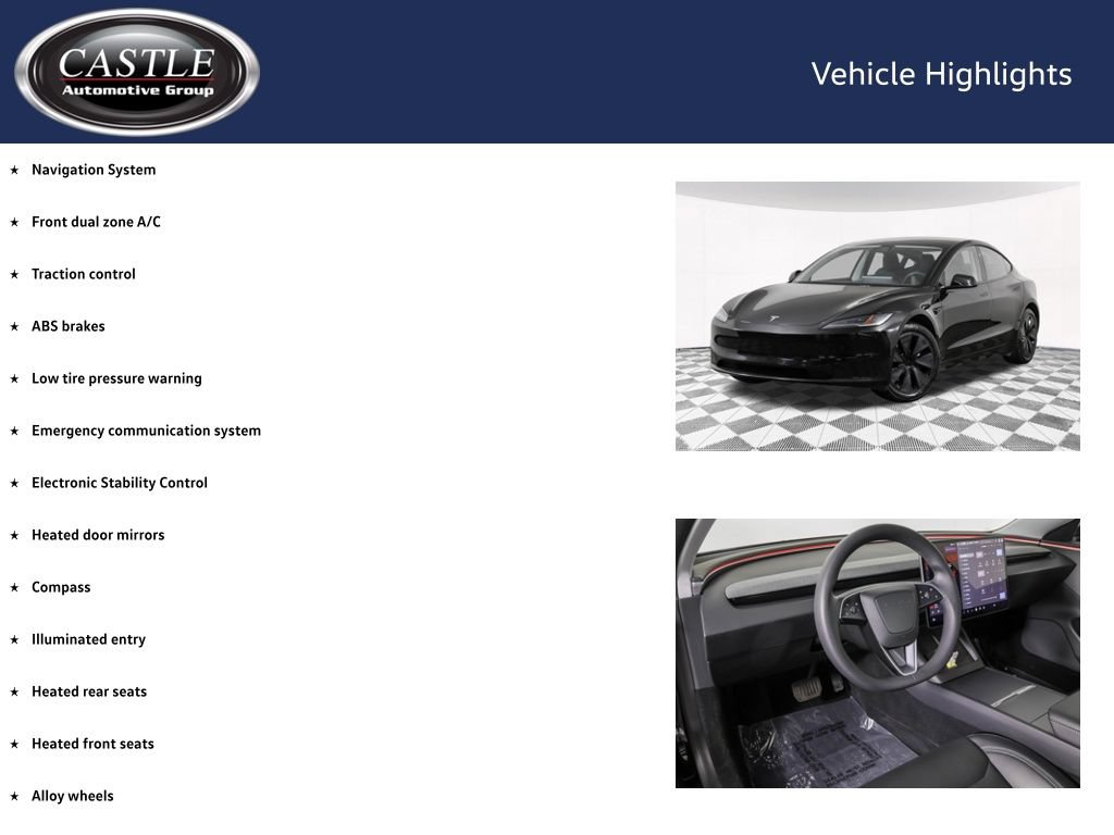 Used 2025 Tesla Model 3 Long Range RWD image 3