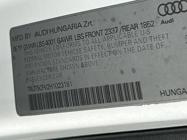 Used 2017 Audi TT 2.0T image 31