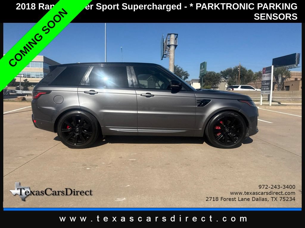 Used 2018 Land Rover Range Rover Sport Supercharged AWD/4WD image 5