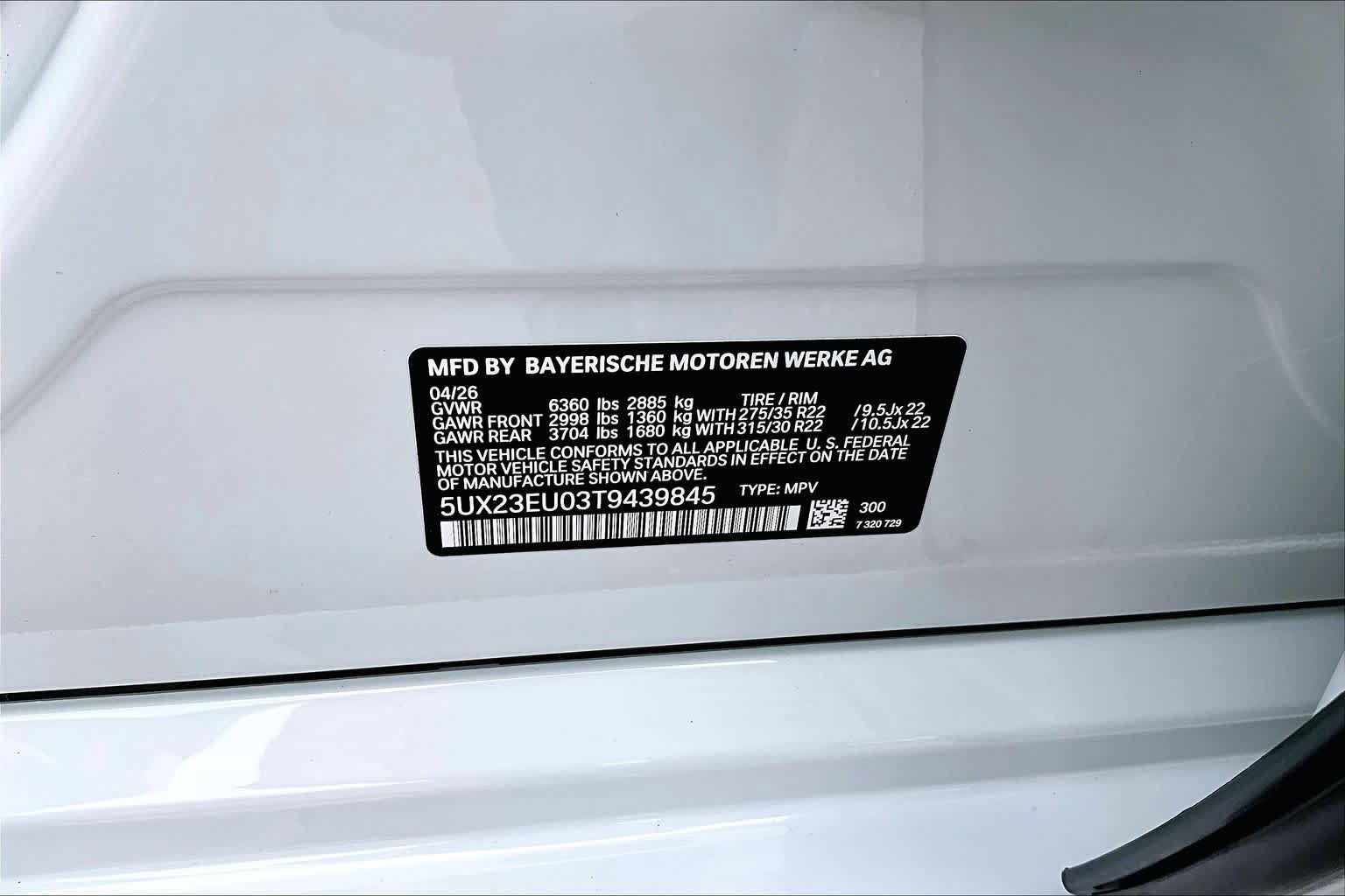 New 2026 BMW X5 xDrive40i w/ M Sport Package AWD/4WD image 18