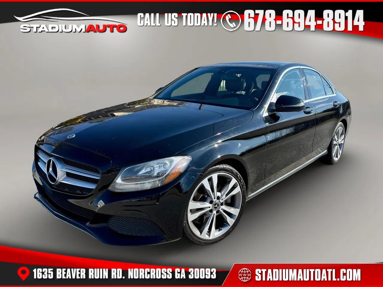 Used 2018 Mercedes-Benz C 300 Sedan w/ Premium Package