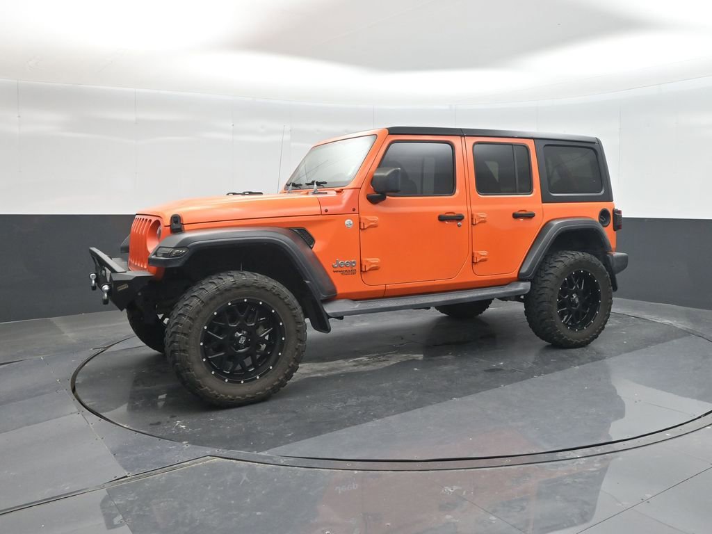 Used 2018 Jeep Wrangler Unlimited Sport S AWD/4WD image 1