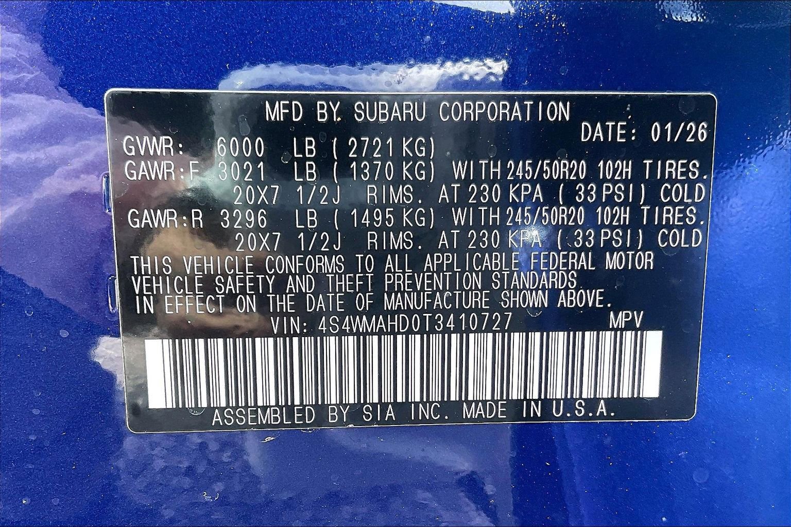 New 2026 Subaru Ascent Limited Bronze AWD/4WD image 12