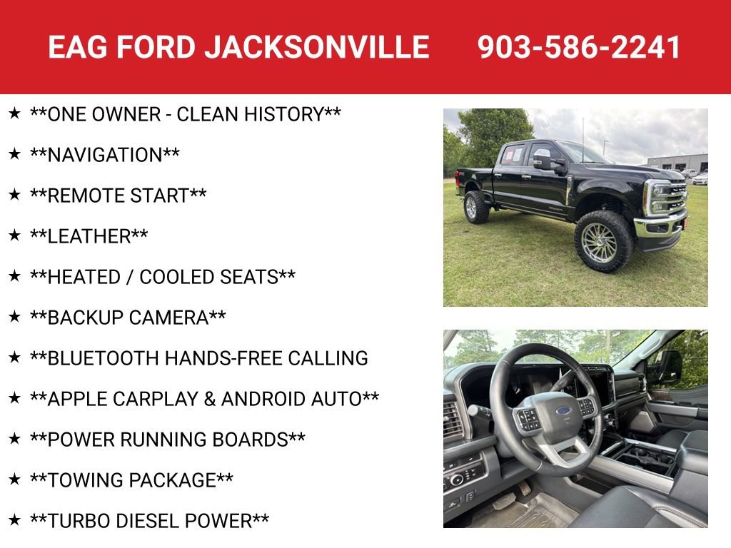 Used 2024 Ford F250 Lariat w/ Lariat Ultimate Package image 4