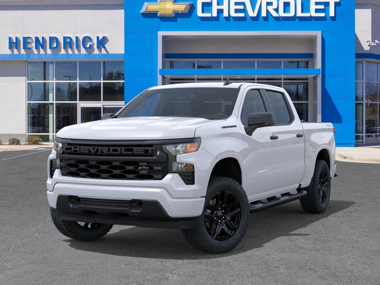 New 2026 Chevrolet Silverado 1500 Custom w/ Turbomax Blackout Package AWD/4WD image 8