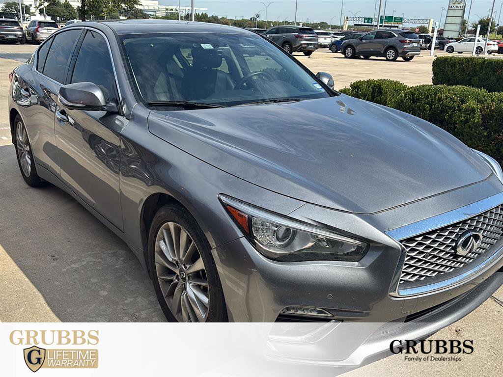 Used 2021 INFINITI Q50 Luxe w/ Seat & Sound Package