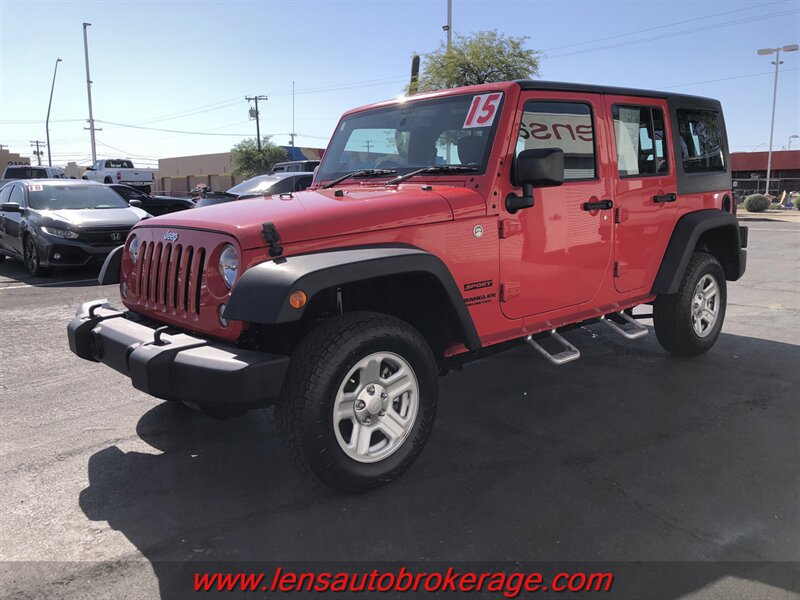 Used 2015 Jeep Wrangler Unlimited Sport AWD/4WD image 24
