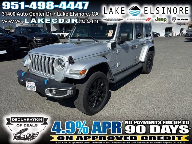 Used 2022 Jeep Wrangler Unlimited Sahara w/ Cold Weather Group image 1