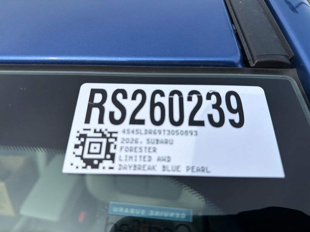 New 2026 Subaru Forester Limited image 12