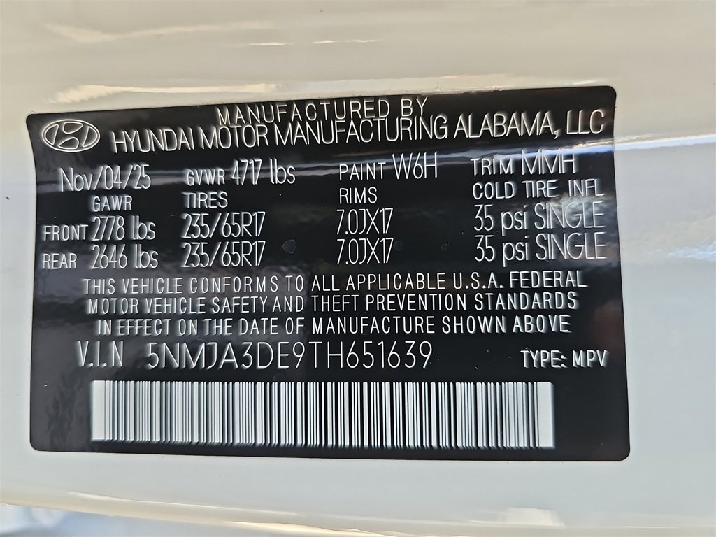 New 2026 Hyundai Tucson SE image 33