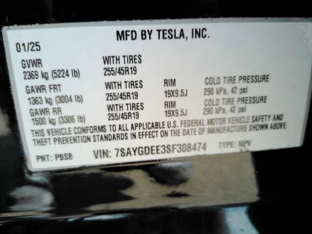 Used 2025 Tesla Model Y Long Range AWD/4WD image 50