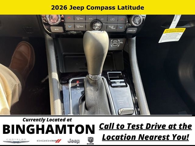 New 2026 Jeep Compass Latitude w/ Quick Order Package 29K image 13