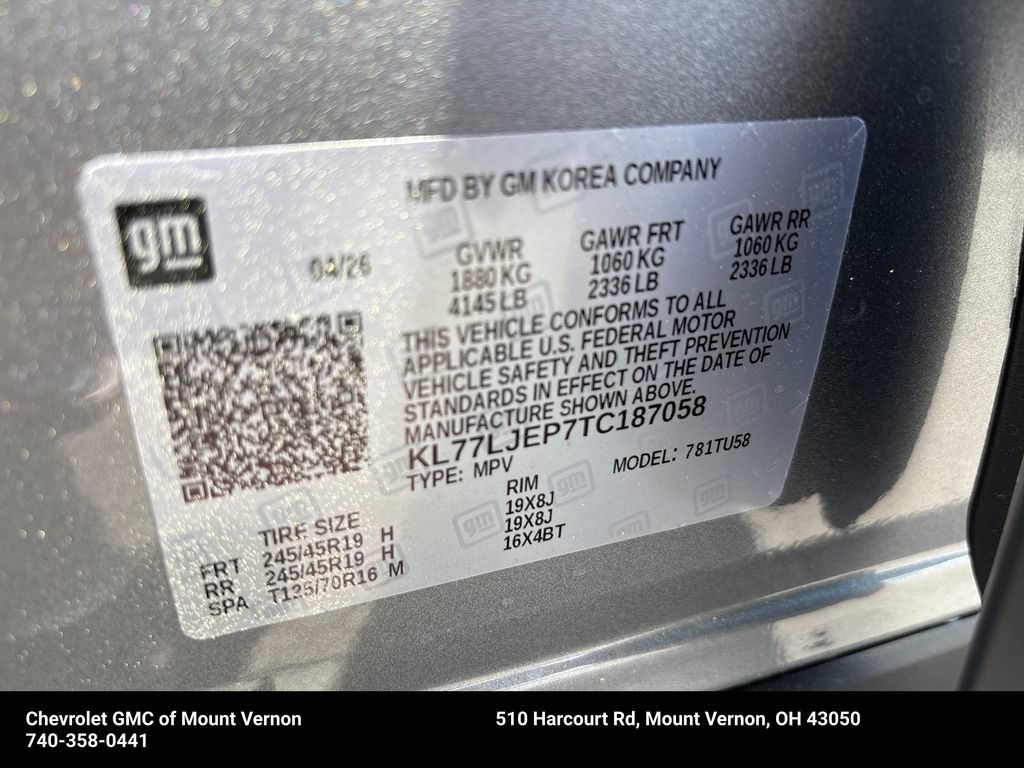 New 2026 Chevrolet Trax RS w/ Sunroof Package FWD image 30