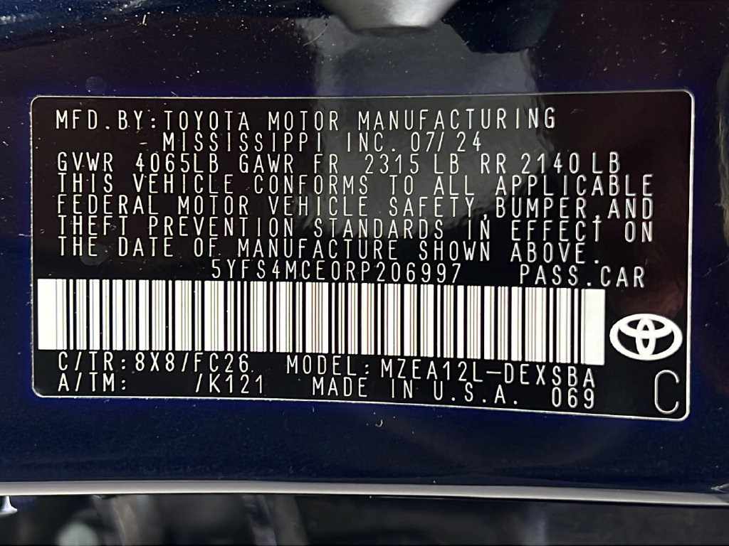 Used 2024 Toyota Corolla SE FWD image 23