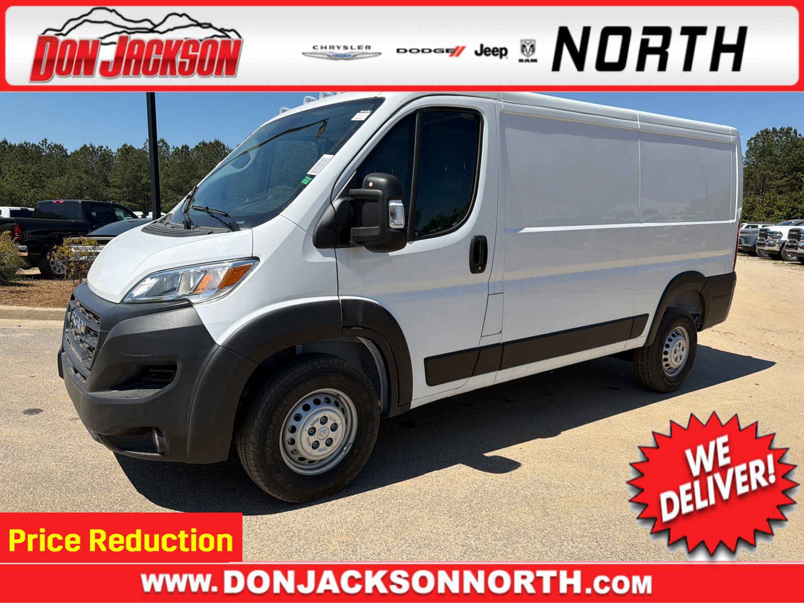 New 2026 RAM ProMaster 1500 w/ Convenience Group FWD image 1