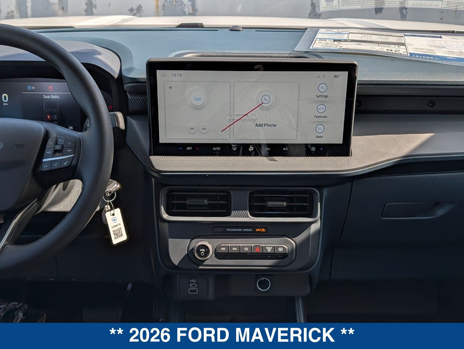 New 2026 Ford Maverick XL FWD image 20