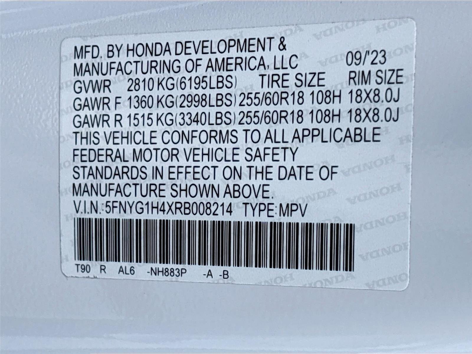 Certified 2024 Honda Pilot EX-L image 36