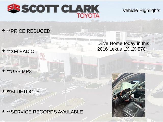 Used 2016 Lexus LX 570 4WD w/ Luxury Package image 9
