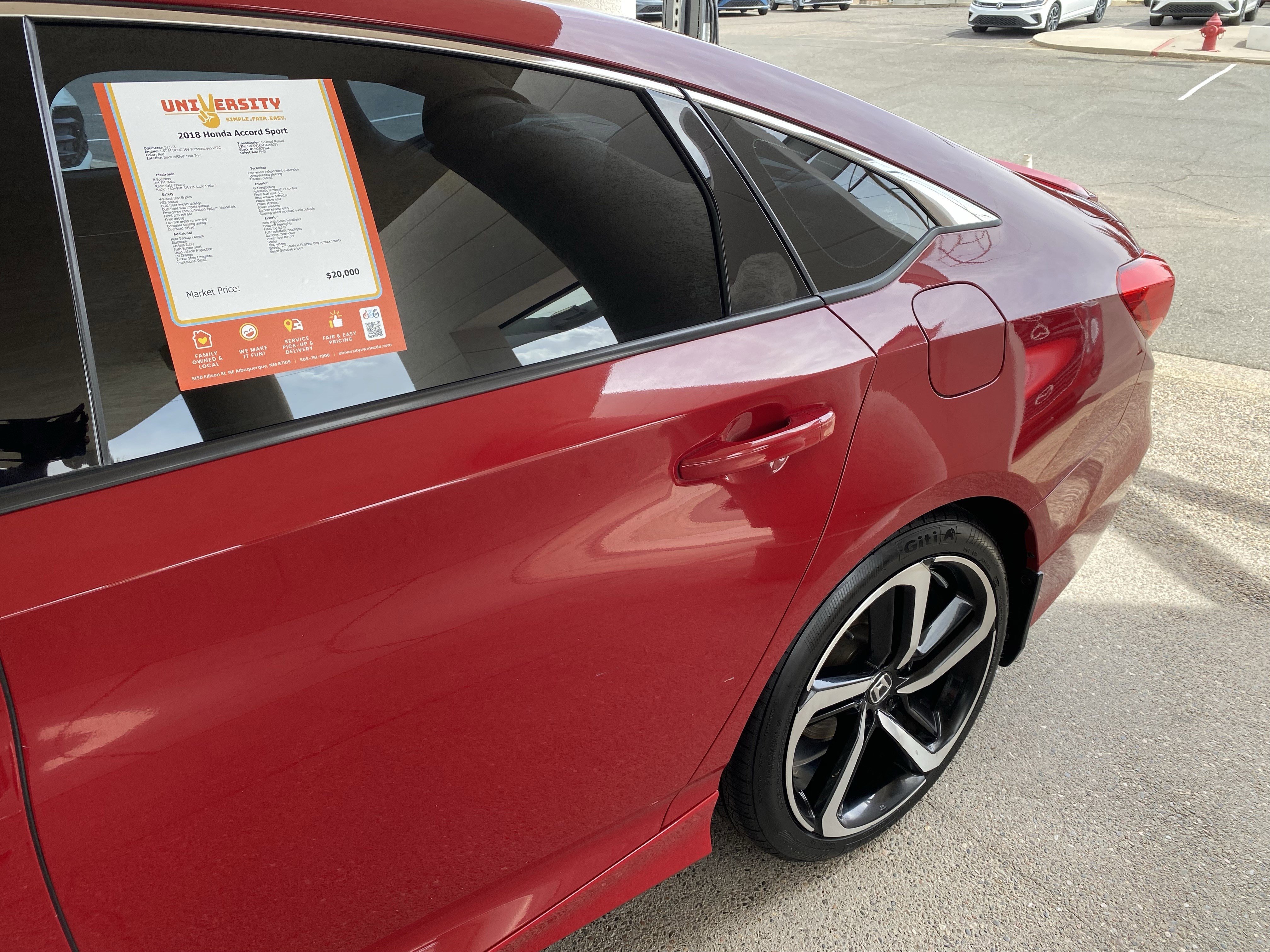 Used 2018 Honda Accord Sport image 48