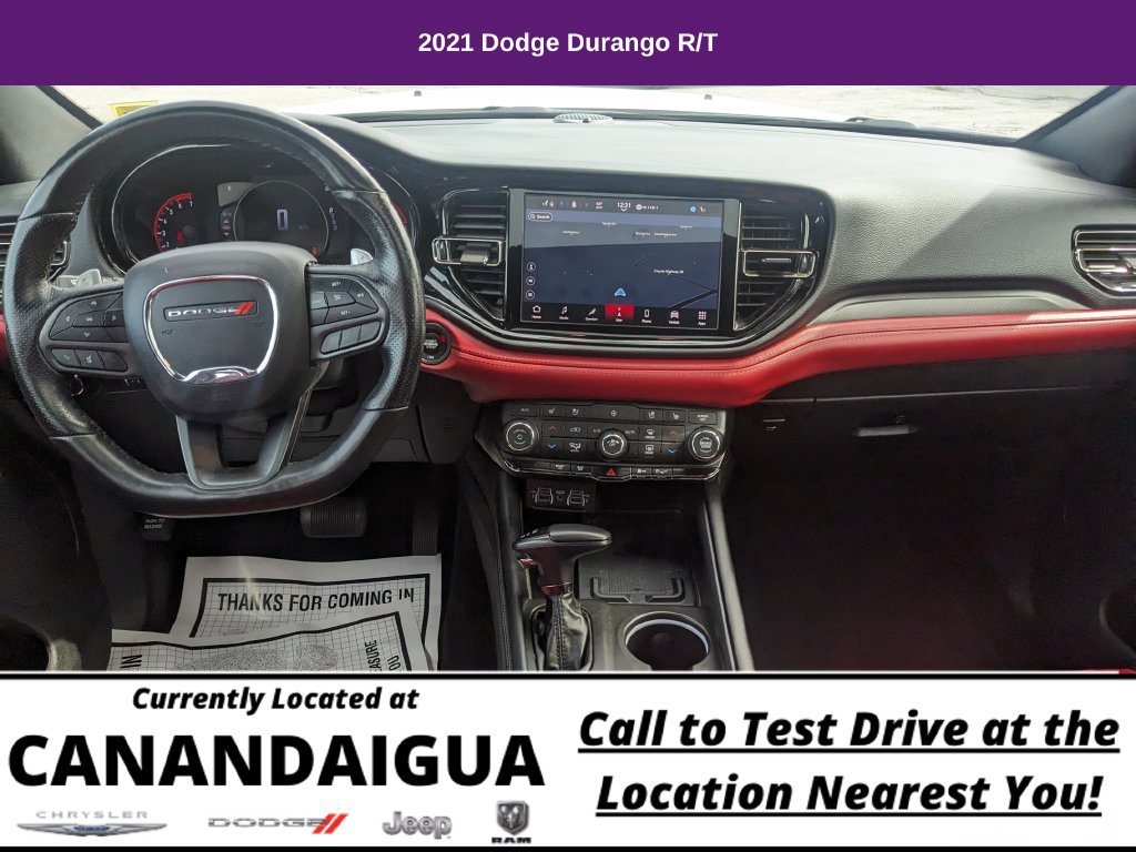 Used 2021 Dodge Durango R/T w/ Blacktop Package AWD/4WD image 12