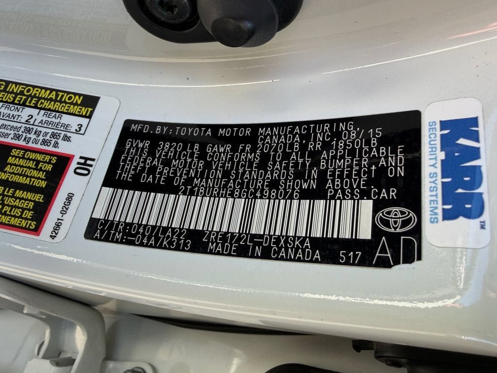Used 2016 Toyota Corolla S Premium FWD image 37