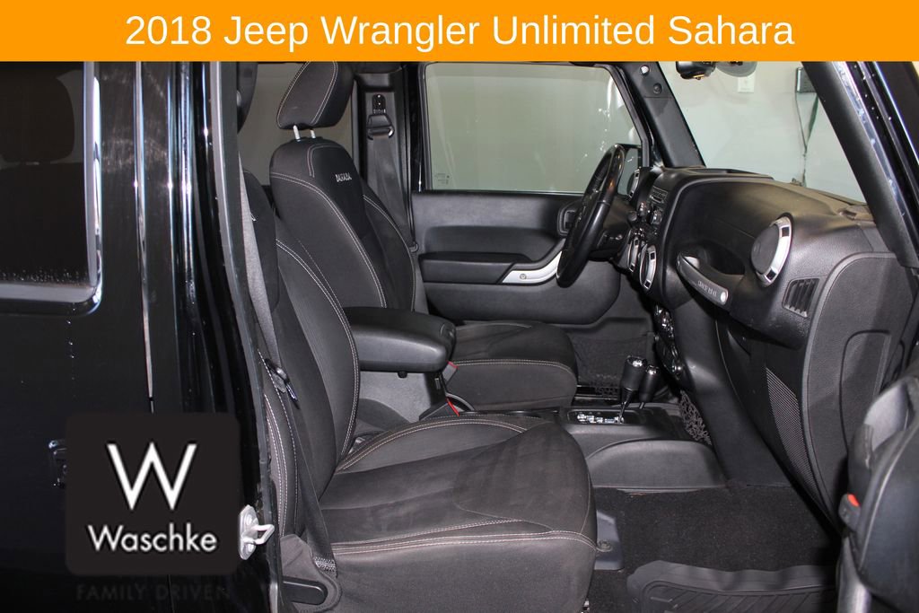 Used 2018 Jeep Wrangler Unlimited Sahara image 20
