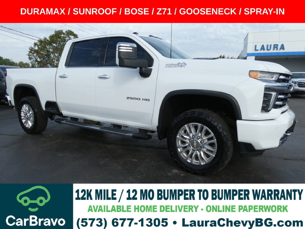 Certified 2022 Chevrolet Silverado 2500 High Country w/ Z71 Off-Road Package
