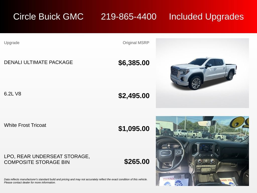 Used 2020 GMC Sierra 1500 Denali w/ Denali Ultimate Package AWD/4WD image 3