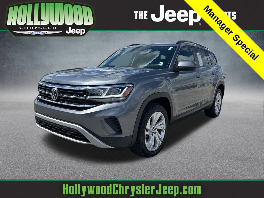 Used 2021 Volkswagen Atlas SE w/ Panoramic Sunroof Package