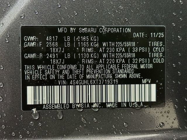 New 2026 Subaru Crosstrek 2.5i Limited w/ Crosstrek Mirror Package image 30