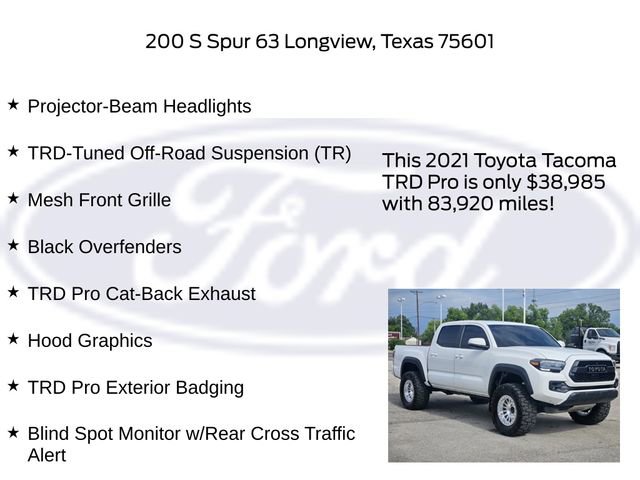 Used 2021 Toyota Tacoma TRD Pro AWD/4WD image 30