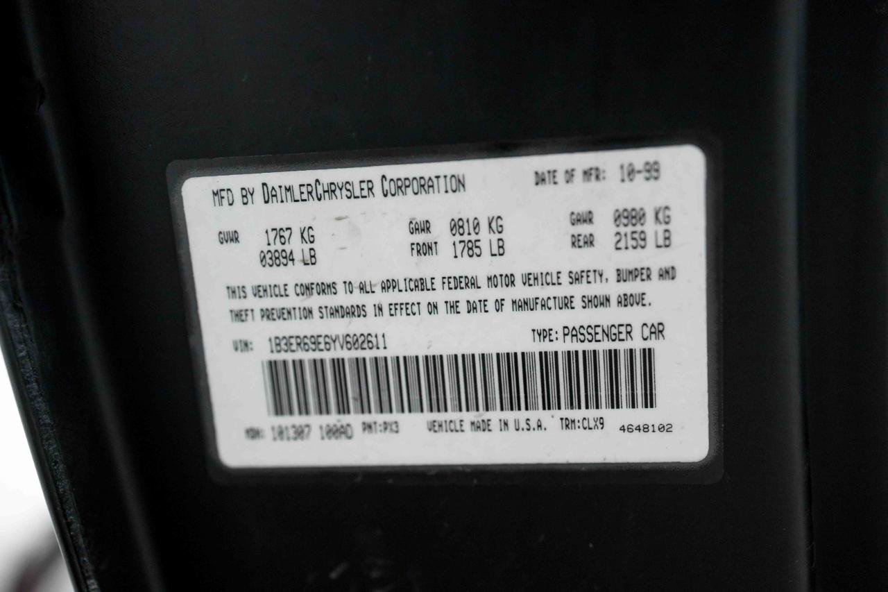 Used 2000 Dodge Viper GTS RWD image 63