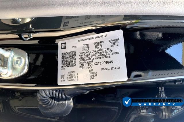 New 2026 Chevrolet Colorado Z71 w/ Technology Package AWD/4WD image 14