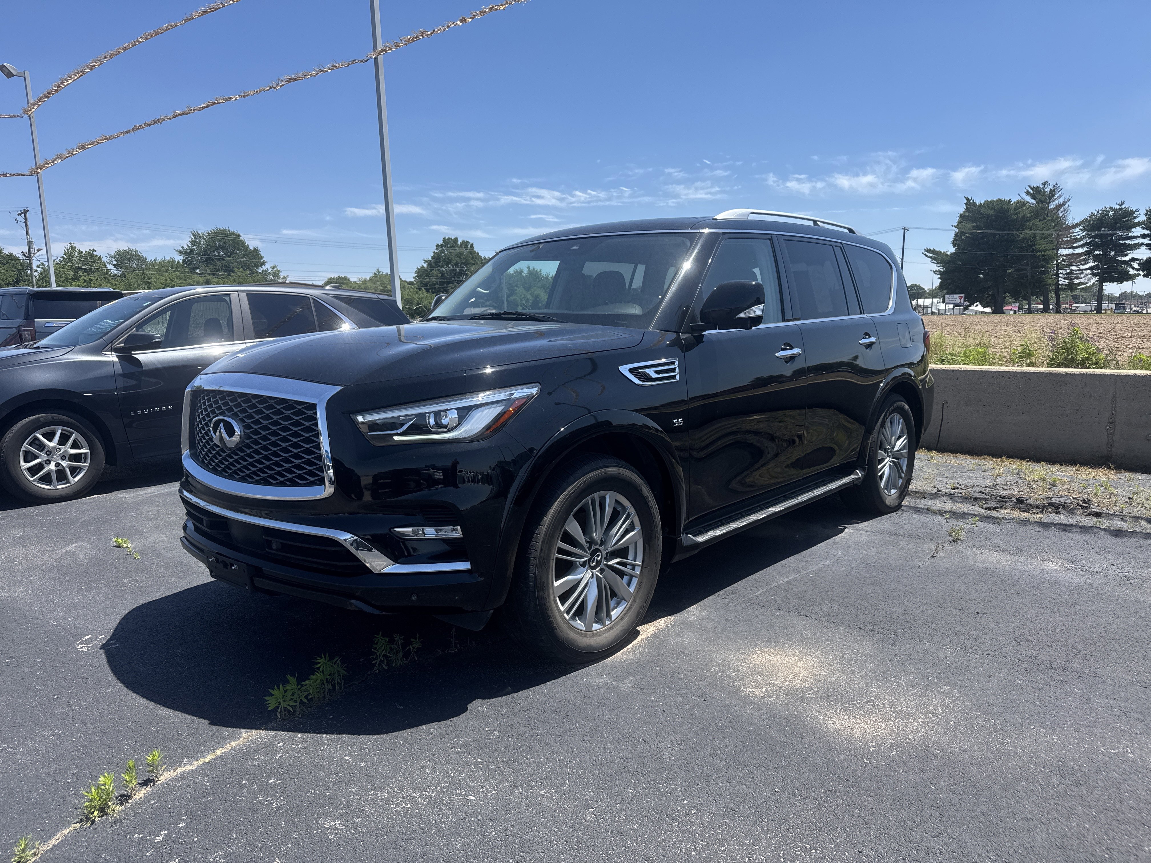 Used 2020 INFINITI QX80 Luxe w/ Proassist Package RWD image 1