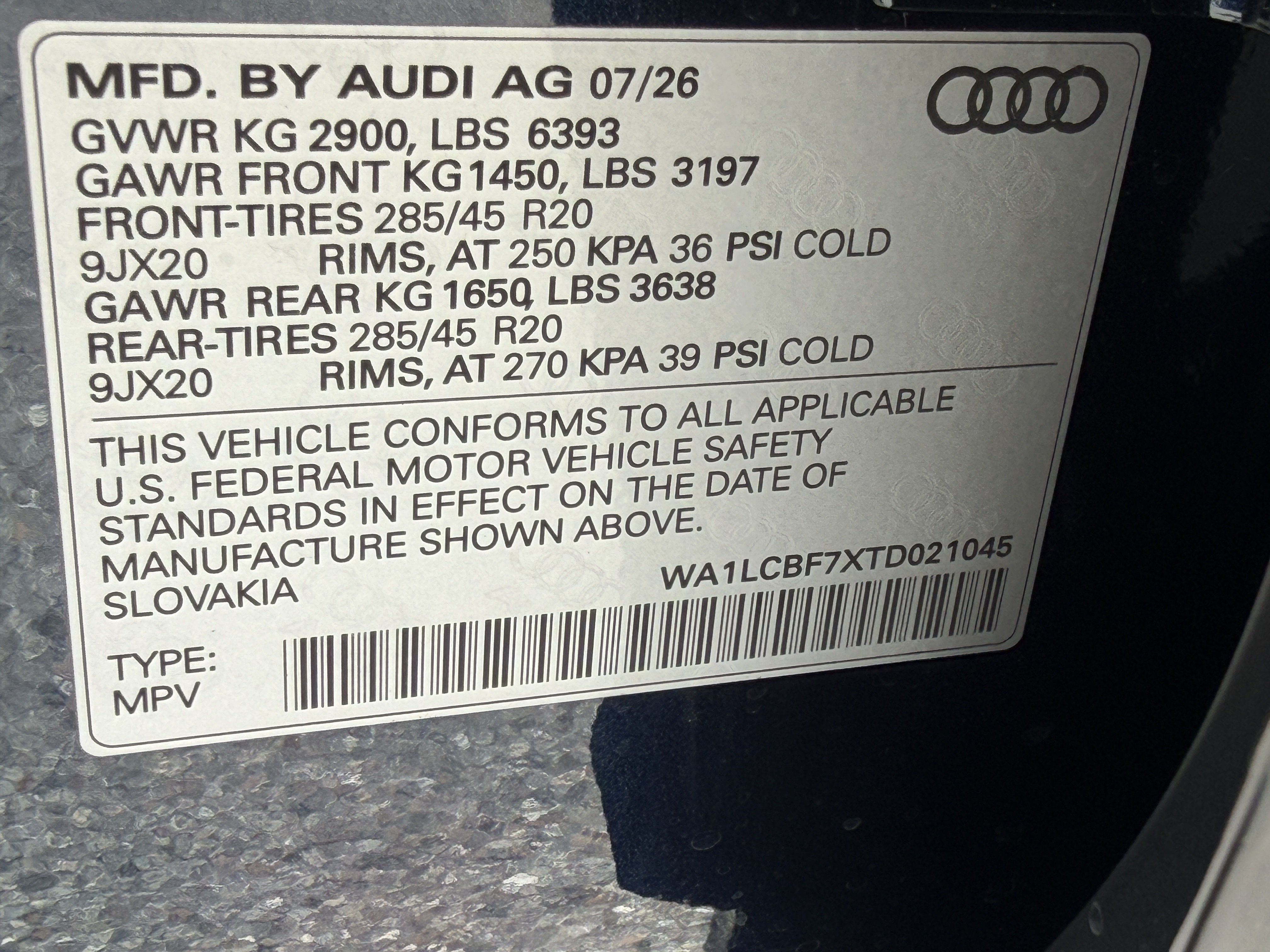 New 2026 Audi Q7 2.0T Premium Plus AWD/4WD image 35