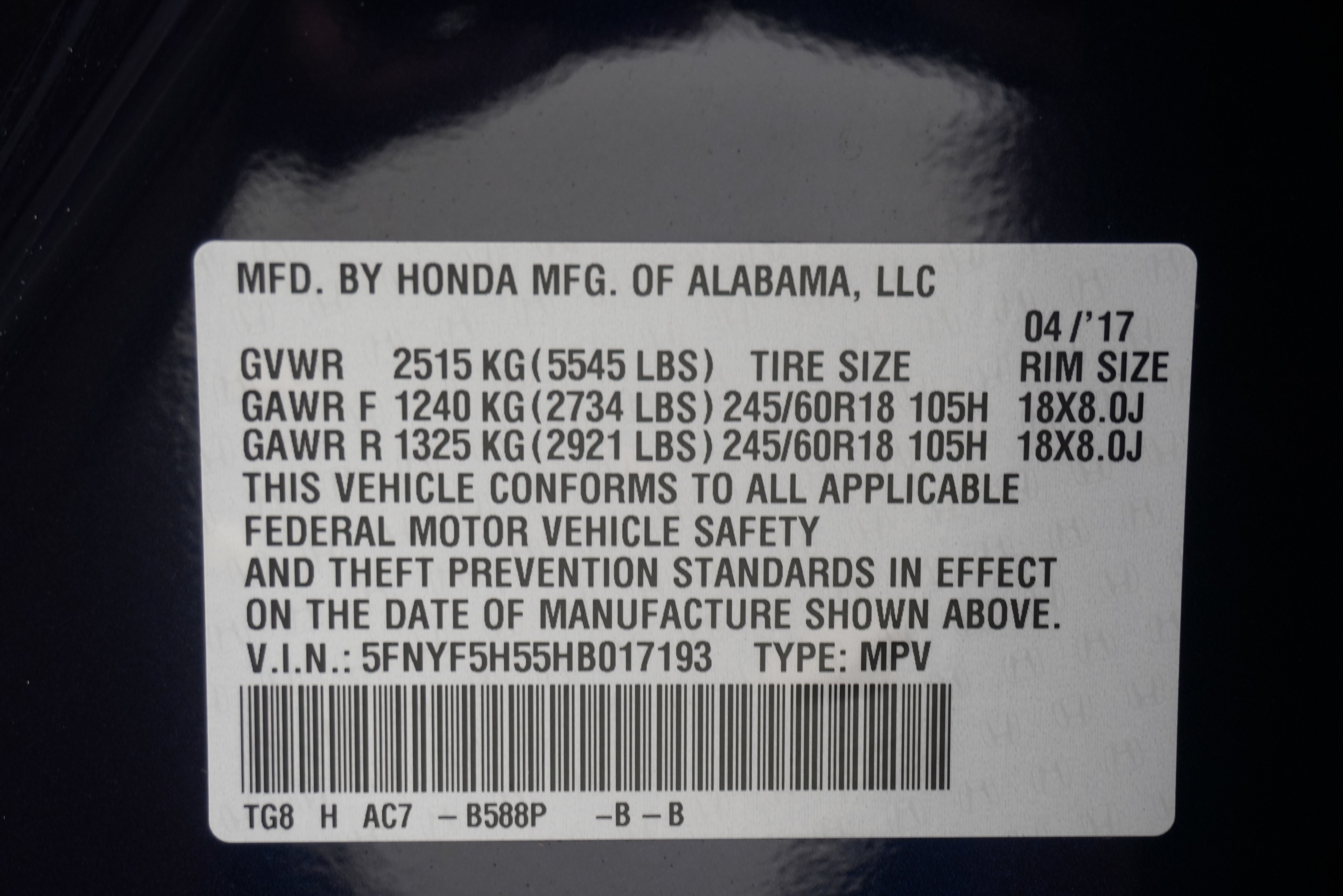 Used 2017 Honda Pilot EX-L image 36