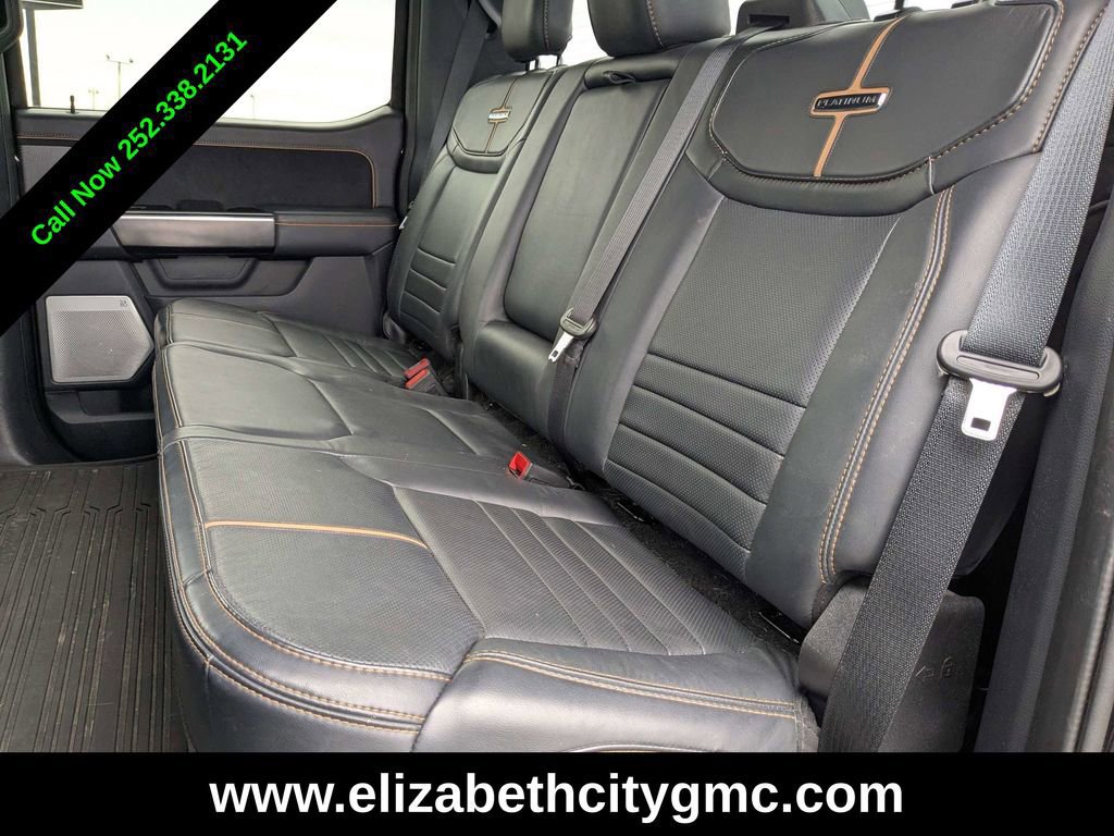 Used 2023 Ford F150 Platinum w/ Equipment Group 701A High image 14